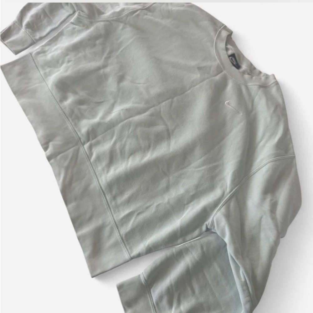 Nike Sage Green Swoosh Crewneck Sweatshirt, size 1X
